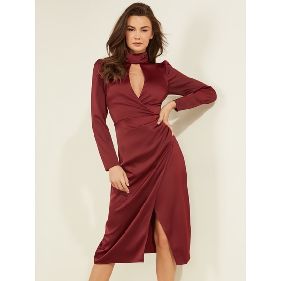 New GUESS Maddie Keyhole Dress - Picture 1 of 6